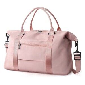 Travel Duffle Bag, Waterproof Weekender Carry On Tote Bags for Women, Sport G...